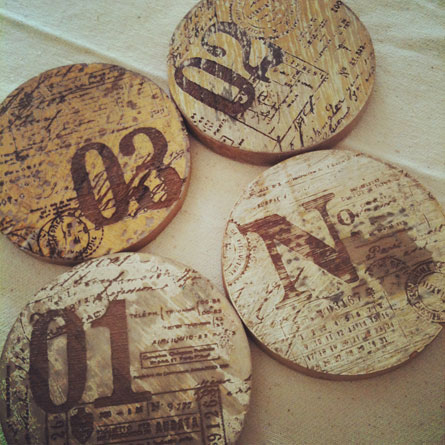 Wood coasters by mr-cup.com
