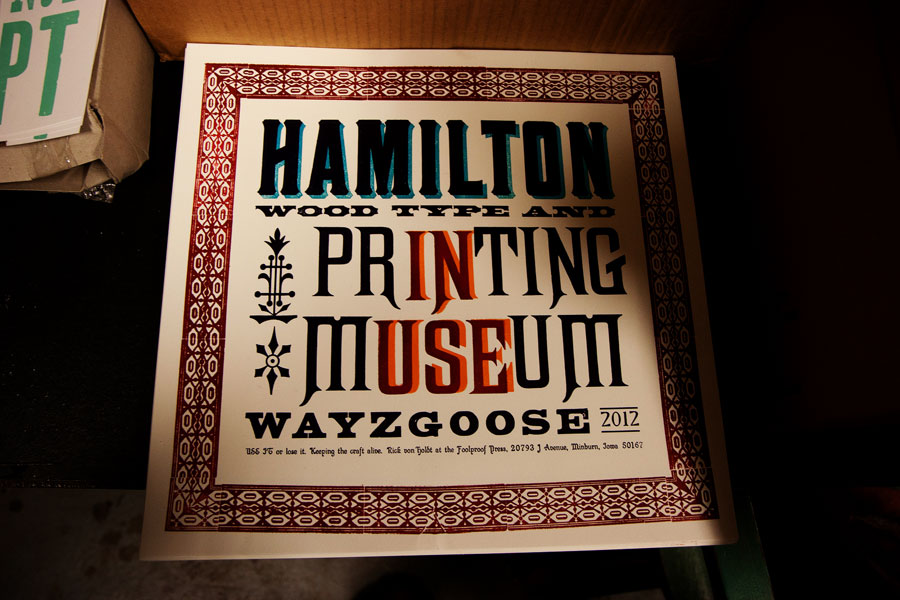 Hamilton Wood Type museum www.mr-cup.com