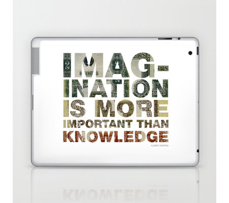 Imagination is more important than knowledge by www.mr-cup.com