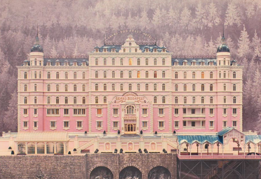 The Grand Budapest hotel graphics via www.mr-cup.com