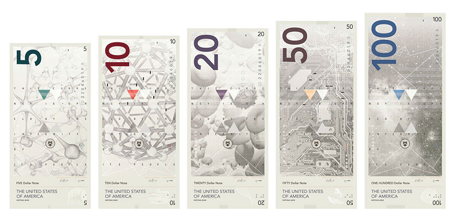 USA banknotes proposal via www.mr-cup.com