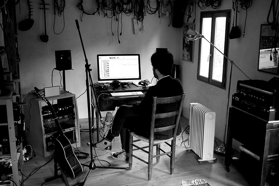 Piers Faccini I dreamed an island recording session by www.mr-cup.com