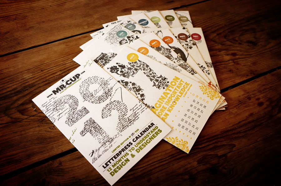 MrCup update / moving to Bali / Letterpress calendar special offer