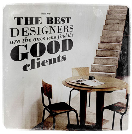 Rules to understand design and designers by www.mr-cup.com