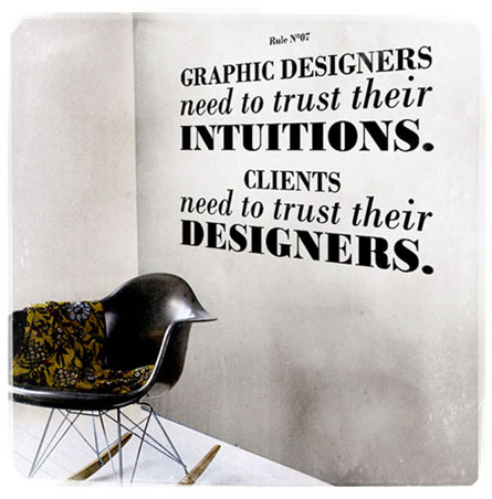 Rules to understand design and designers by www.mr-cup.com