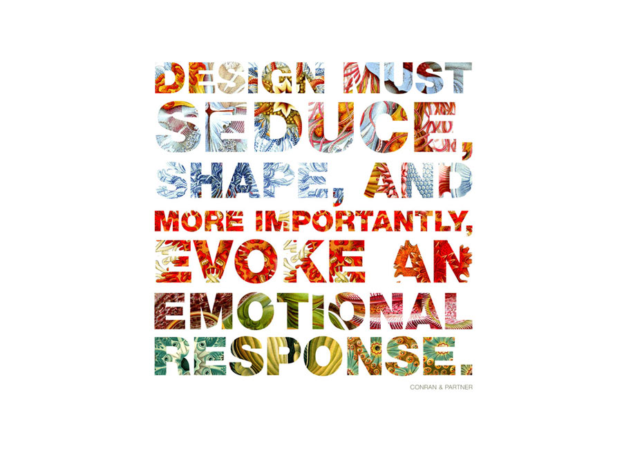 Design must seduce, shape and more more importantly, evoke an emotional response by www.mr-cup.com