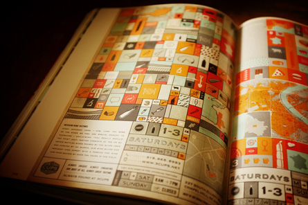 For lovers of maps and their charms : an invitation to travel first in spirit and imagination! "A Map of the World" is a superb collection of maps of continents, countries, cities, neighborhoods and imaginary worlds represented in the form of drawings, symbols, computer graphics, pixels, or characters typographical... A new generation of designers, illustrators and cartographers whose Antoine Corbineau Vesa Sammalisto, Khuan + KTron, Eboy or Family Summerbelle interpret these new visions of the world and delight !