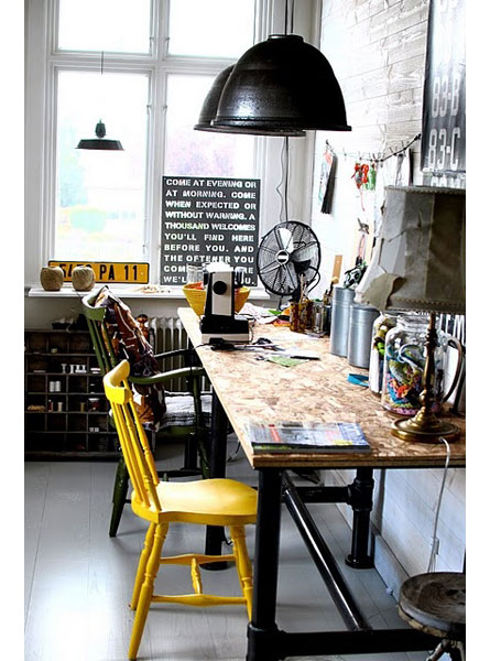 Working Space inspiration via www.mr-cup.com