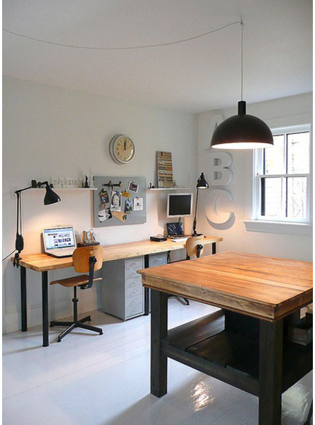 Working Space inspiration via www.mr-cup.com