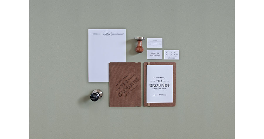 thegrounds coffee house Syndey Australia brand by Folke via www.mr-cup.com