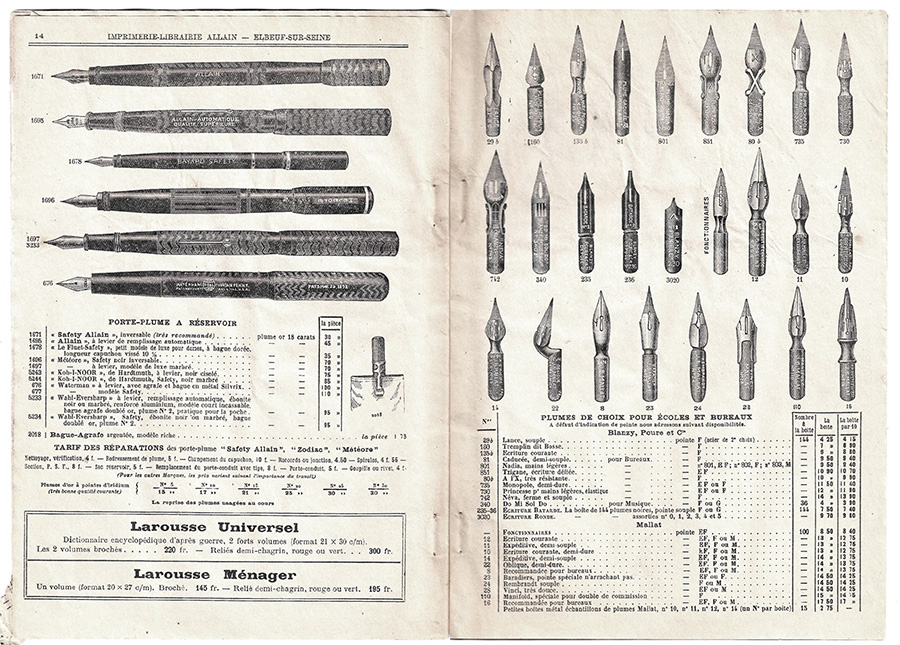 Tarif n23 - vintage catalog ebook by www.mr-cup.com