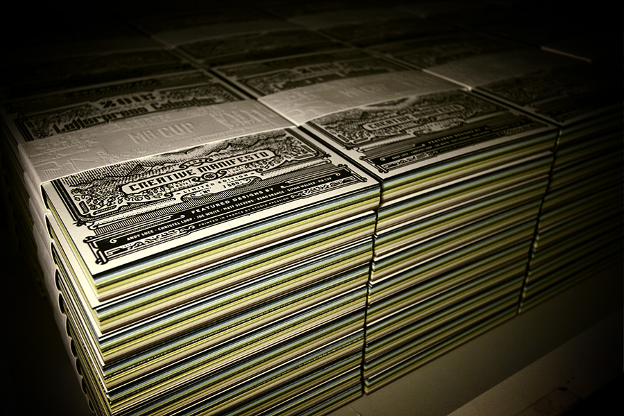 2015 letterpress calendar making of by www.mr-cup.com