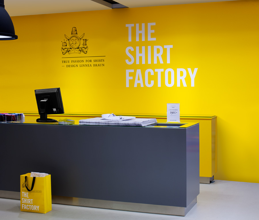 The shirt Factory by Brand via www.mr-cup.com