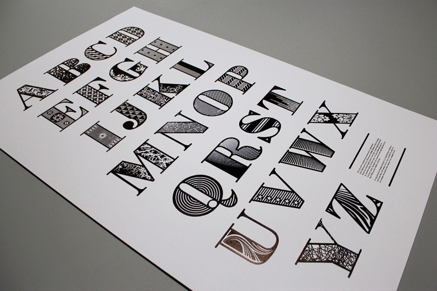 Decorative Bodoni via www.mr-cup.com