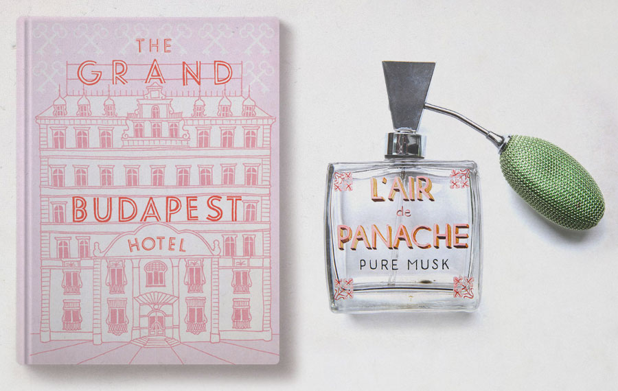 The Grand Budapest hotel graphics via www.mr-cup.com