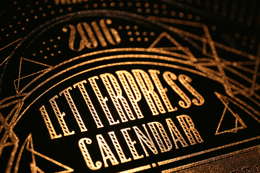 letterpress calendar by www.mr-cup.com