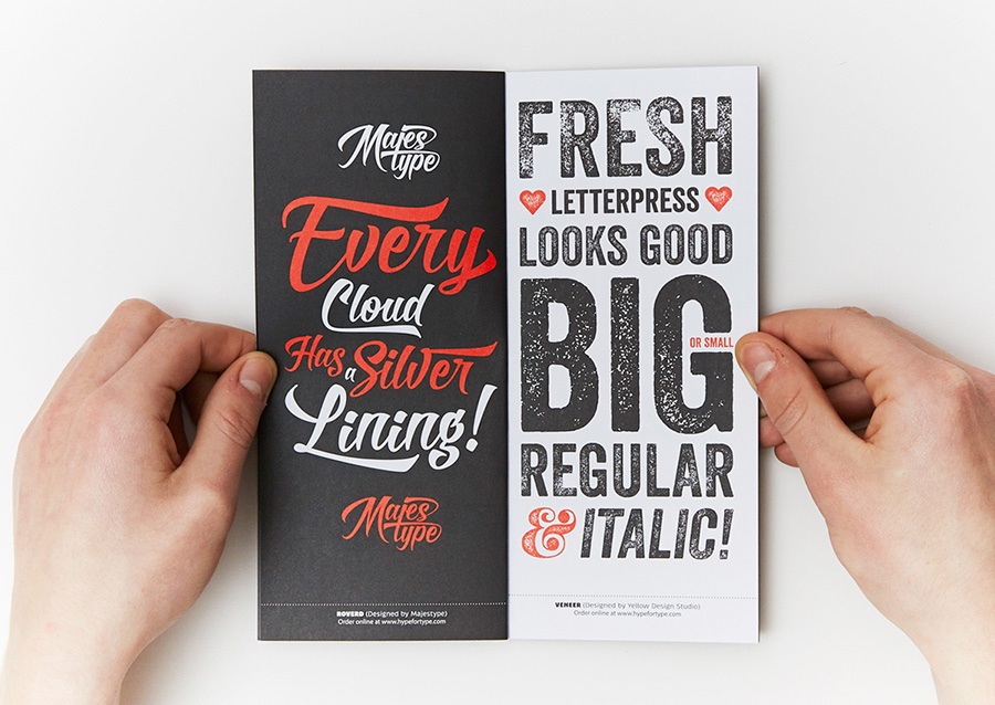 Little Black Font Book via www.mr-cup.com