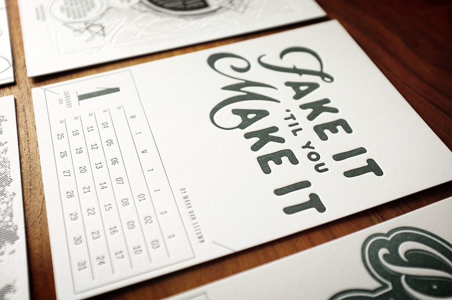 letterpress calendar by www.mr-cup.com