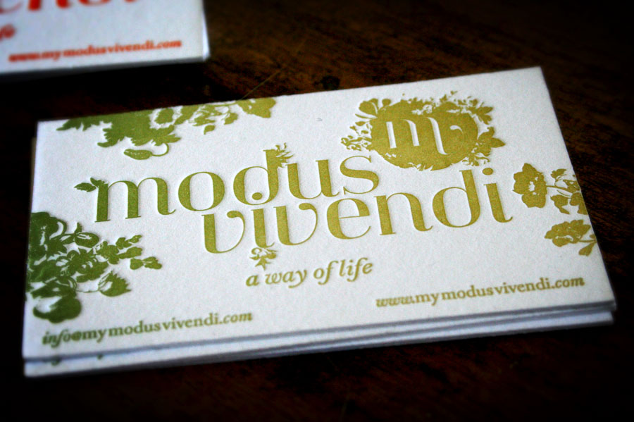 Modus Vivendi identity by Mr CUP