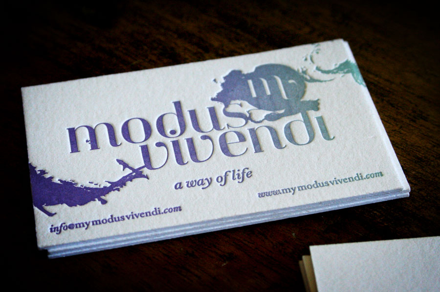 Modus Vivendi identity by Mr CUP