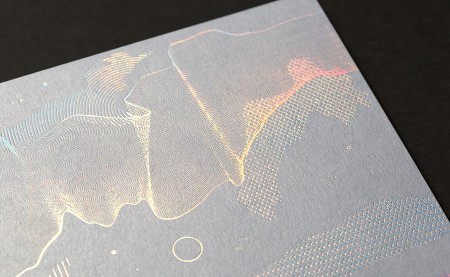 Holographic foil printed CD by Fundamental