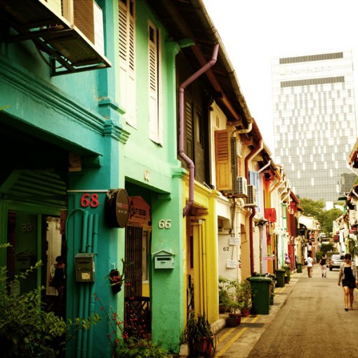 Shopping in Haji Lane - Singapore