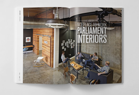 Walter Magazine 2 features Parliament interiors by Lincoln Barbour